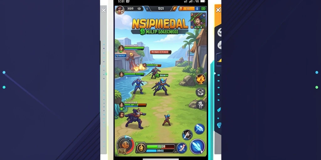 Screenshot 3: Momen kemenangan melawan musuh tangguh.