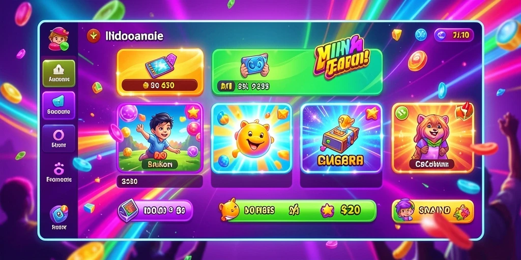 Screenshot mengilustrasikan fitur interaksi sosial yang asyik.
