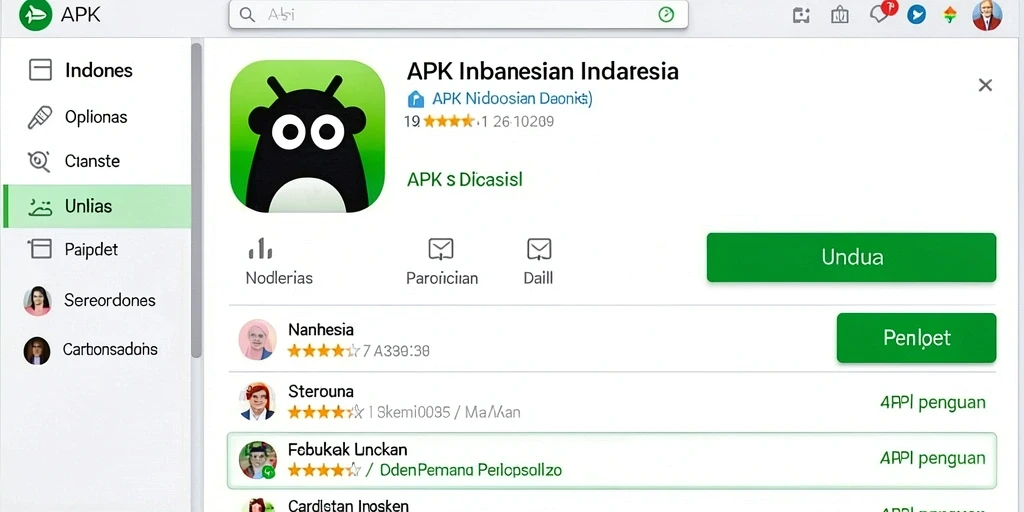 Screenshot mendemonstrasikan berbagai karakter yang dapat dipilih.