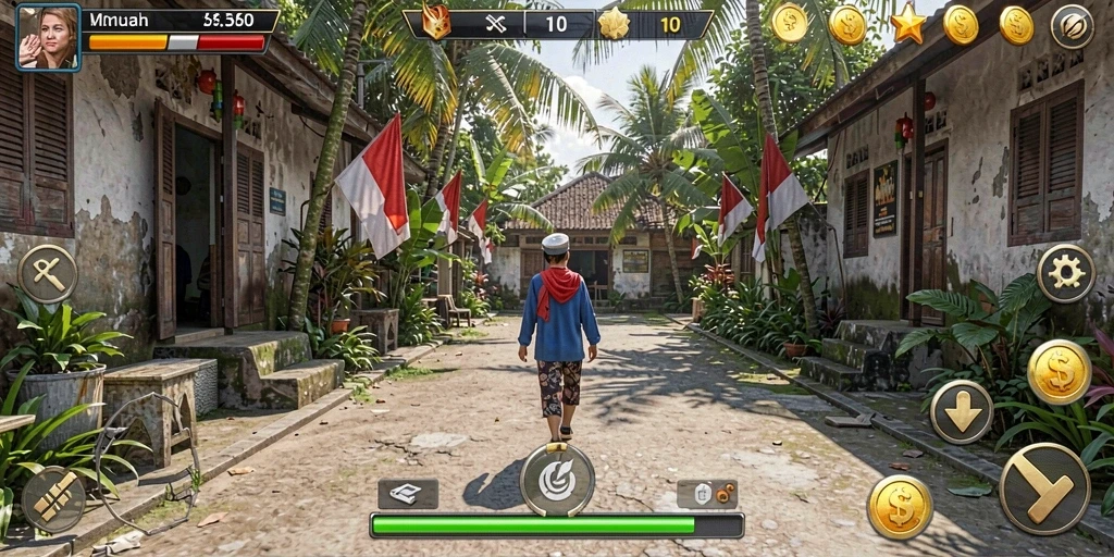 Fitur bonus harian untuk pemain setia.