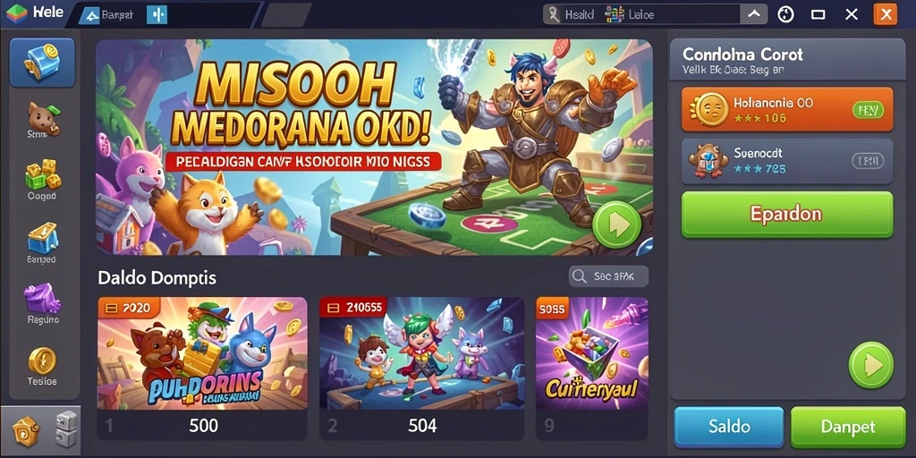 Beragam pilihan permainan judi seru tersedia.