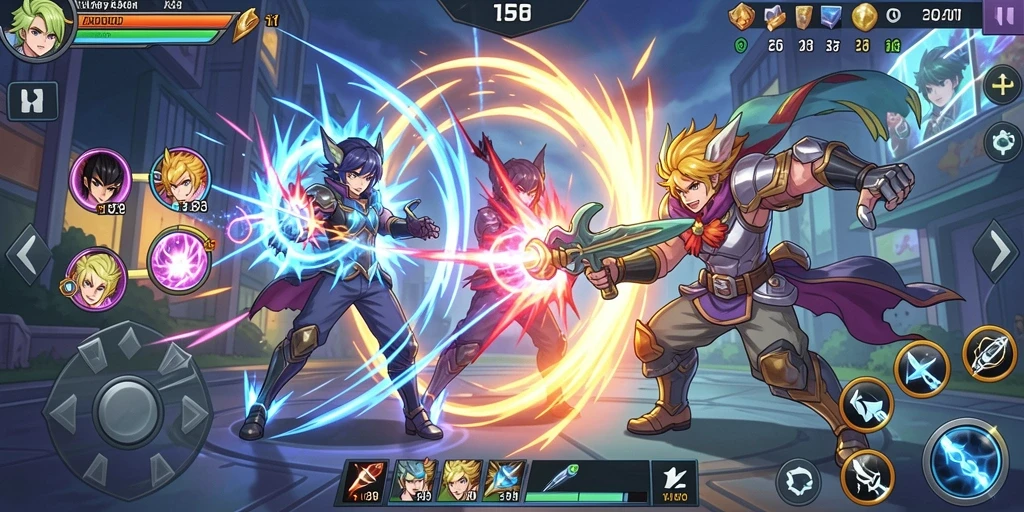 Mode multiplayer yang menyenangkan untuk bermain bersama teman.