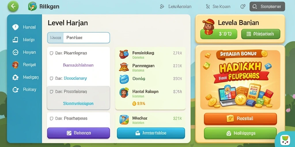 Pengalaman bermain yang mendebarkan dan interaktif.